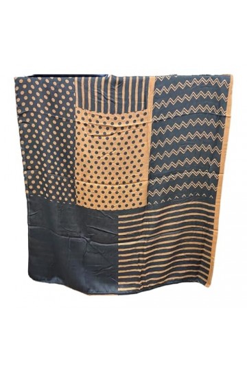 Pash Bag Écharpe à col pour femme 100 % Viscose Pashmina, Tabac, Taille unique