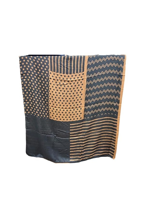 Pash Bag Écharpe à col pour femme 100 % Viscose Pashmina, Tabac, Taille unique
