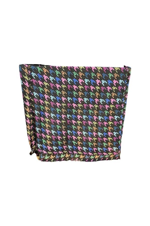 Pash Bag Écharpe à col pour femme 100 % Viscose Pashmina, Tabac, Taille unique