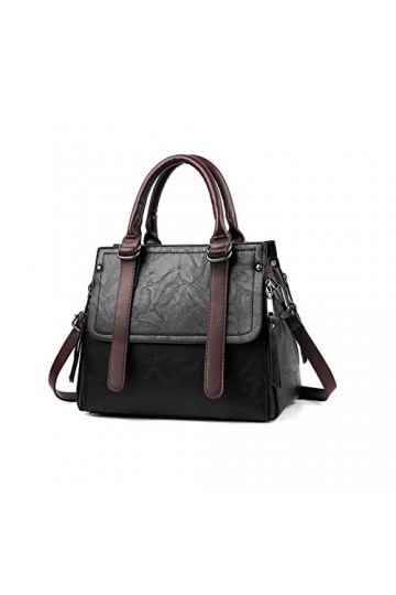 NICOLE & DORIS Sac à Main Vintage Sac Porté épaule Femme Sac à Bandoulière Léger Sac Fourre Tout Médium Sac Messenger Vert