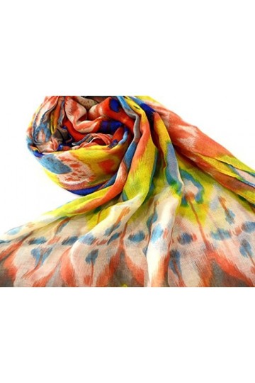 GIANMARCO VENTURI - Pashmina - Femme orange Arancione Unica