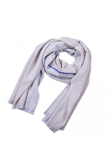 YUANCHENG Écharpe Femme Patchwork Écharpe Pashmina Châle Wrap Écharpe Couverture Châles et Wraps, Bleu, Taille Unique