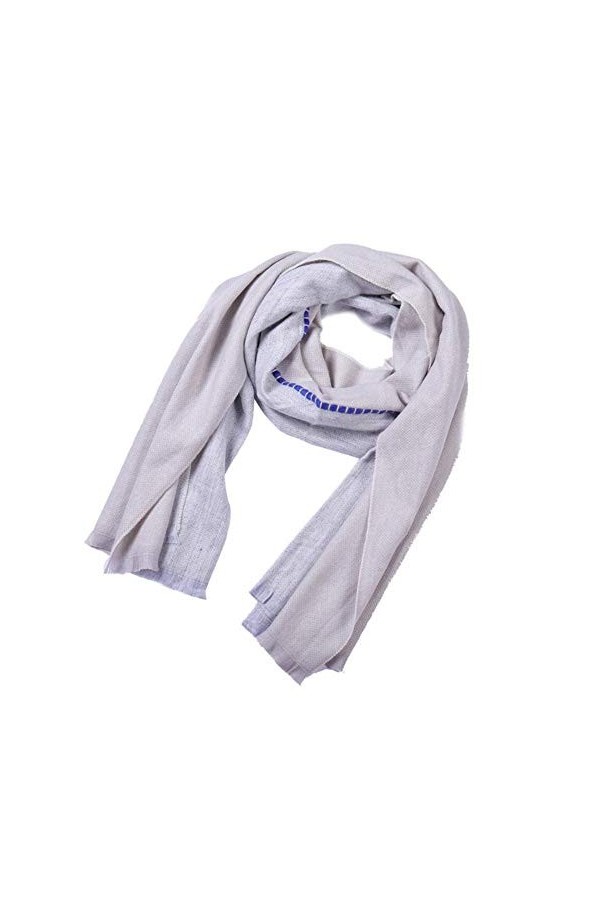 YUANCHENG Écharpe Femme Patchwork Écharpe Pashmina Châle Wrap Écharpe Couverture Châles et Wraps, Bleu, Taille Unique