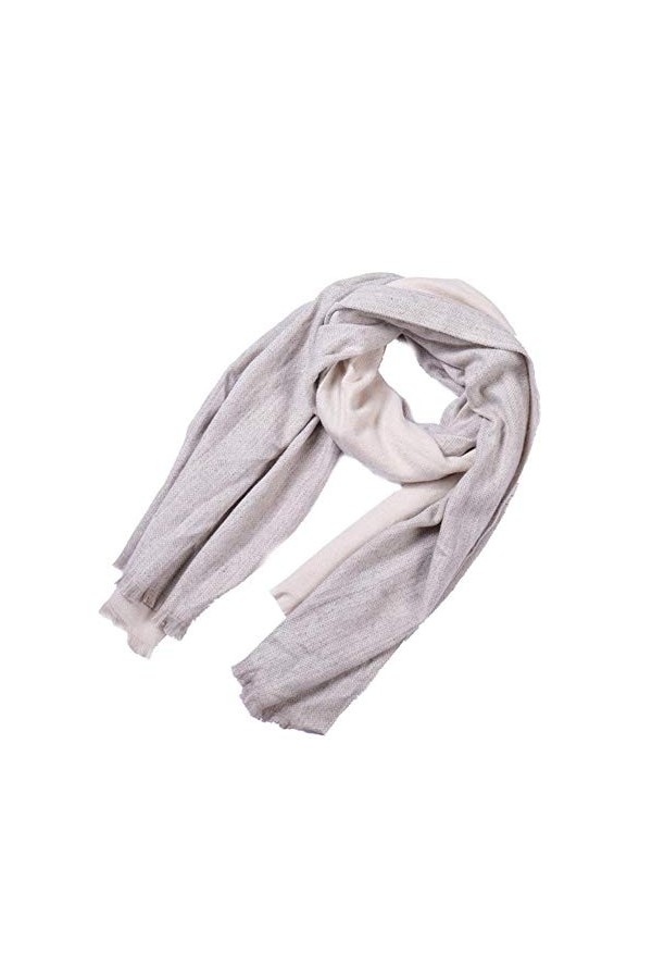 YUANCHENG Écharpe Femme Patchwork Écharpe Pashmina Châle Wrap Écharpe Couverture Châles et Wraps, Bleu, Taille Unique