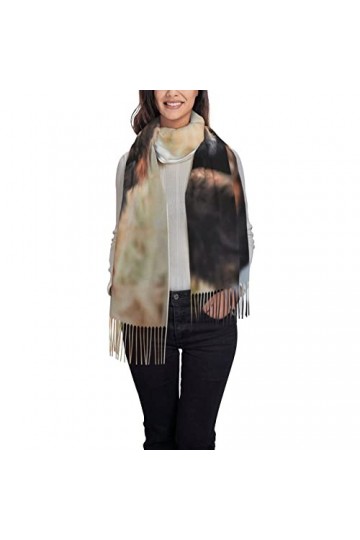 ASEELO Écharpe au toucher cachemire – Écharpes légères pour femme, grands châles et écharpes pour le printemps, lautomne et 