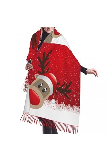 Écharpe au toucher cachemire – Imprimé bambou vert nature tropicale plantes écharpes légères pour femmes, grands châles et éc