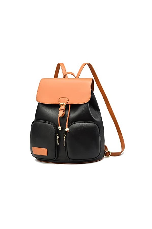 NICOLE & DORIS Sacs à Main Portés Dos Femme Mode Sac à Dos Antivol en Cuir PU Sac a Dos Feminin Elegant Casual Daypacks Sac D