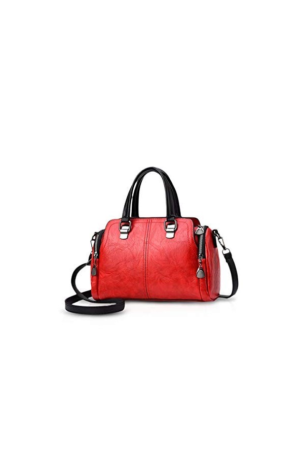 NICOLE&DORIS Dames Mode Sacs à poignée supérieure Rétro Sacs à main Sac à bandoulière Sac à bandoulière Sac fourre-tout pour 