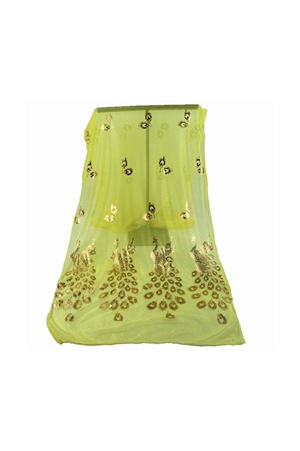 Yalych Étole Multicolore Femmes Fleur Dame Wrap Doux Longue écharpe Paon châle Pashmina écharpe Doux Chaud châle Accessoires 