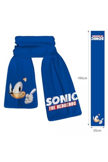 BebExi Sonics Anime Écharpe dhiver pashmina châle chaud dhiver cache-cou Cadeaux de Noël, multicolore, taille unique