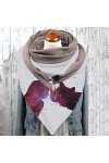 Ncenglings Echarpe Hiver Femme Echarpe Triangle Femme Foulard Femme Marque écharpe Femme Etole Femme Shawl Pashmina Echarpe P