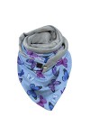 Générique écharpe Triangle Femme Pashmina Châle Rétro Châle écharpe Casual Mode rétro Multi-Purpose Bouton Foulard Femmes Imp