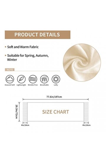 Écharpe en cachemire imprimé tournesols – Châle pour femme, taille XL, cadeaux pour femme, Noir , taille unique