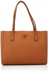 Guess Downtown Chic Turnlock Tote, Sac Femme, Nero, Taille Unique