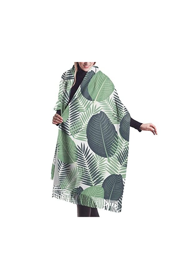 Écharpe en cachemire avec motif papillon, coccinelle et fleurs – Châle pashmina, écharpe dhiver pour femme, grand emballage,