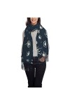 OPSREY Killer Whales Écharpe à pompons imprimée Pashmina Sentiment Châle Hiver Chaud Écharpe, Requin marteau., taille unique