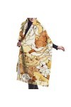 Écharpe en cachemire imprimé chien – Châle pashmina pour femme, écharpe dhiver pour femme, grand emballage, cadeaux pour fem