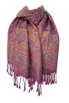 Purple Possum UK - Pashmina - Femme Rose Pink, Green, Orange, Blue 90