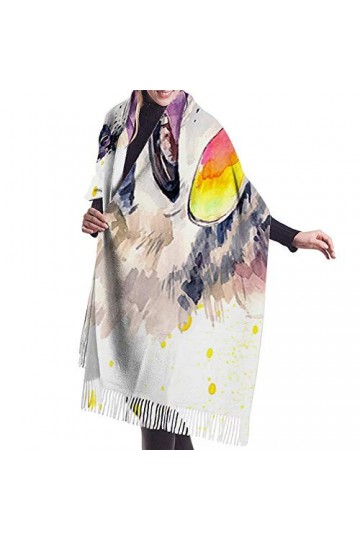 Pancho Femme Chiccouverture Husky Sibérien pour Femmes Cachemire Pashmina Laine Châle Designer Nuit De Mariage Foulards Mexic