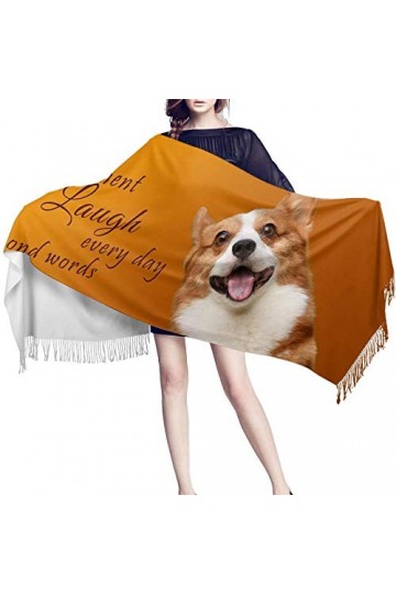 LWFYT Pancho Femme Chicécharpe en Cachemire De Slogan De Motivation Mignon Femmes Été Minces Châles Pashmina pour La Plage Hi