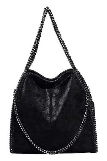 KINGGOO Conception de la Chaîne Étanche Sac Cabas Femme Hobo Bag Faux Cuir Grande Capacité Cabas Fourre Tout pour Faire du Sh