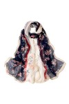 Echarpes Femme Écharpe avec Pom Châle Pashmina Wrap Écharpes Longues Femmes Écharpe Étole Impression Écharpe Écharpes for Che