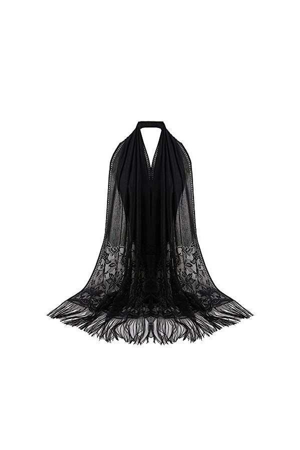 Echarpes Femme Sheer Shawl Scarves Wrap Pashmina Print Long Womens Stole Scarf Shawl Lady Scarf Silk Scarf Large Color : 2-