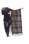 FJAUOQ Couverture châle tartan Outlander pour femme - Écharpe en cachemire doux - Grande couverture pashminas - 195,6 x 68,6 