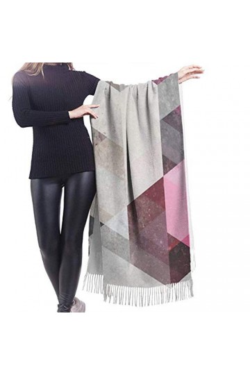 FJAUOQ Châle enveloppant couverture écharpe combinaison nordique femme écharpe cachemire doux grande couverture châle pashmin