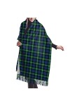 FJAUOQ Écharpe longue et large pour femme Clan Farquharson Tartan Toucher cachemire 195,6 x 68,6 cm, Clan Farquharson Tartan 