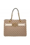 Guess Aileen Tote Ivory