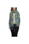 Peinture à lhuile Art Couverture douce Écharpe Longue Châle Châle Cachemire Frange Foulards pour Femmes, Couleur 15, taille 