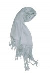 Indian Hawker Écharpe pashmina tendance pour femme, bleu ciel, 20 x 72 Inches