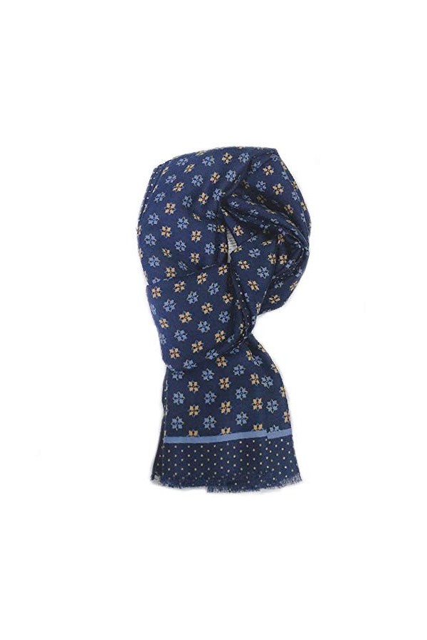 Brillabenny PASHMINA CHAUSSURES DE PRINTEMPS ÉCHARPE FOULARD POUR HOMME, FEMME, GARÇON ACCESSOIRE BLEU PIMENT