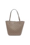 Guess Alby Toggle Tote Latte Logo