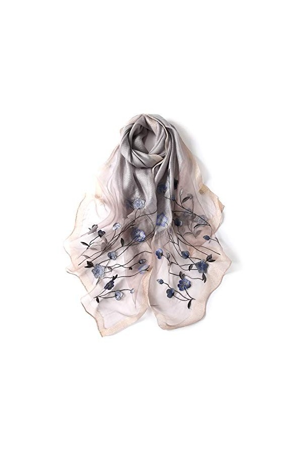 llio Femmes châles et enveloppes Dame Voyage Pashmina Foulards dhiver de Haute qualité