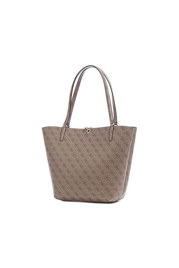 Guess Alby Toggle Tote Latte Logo