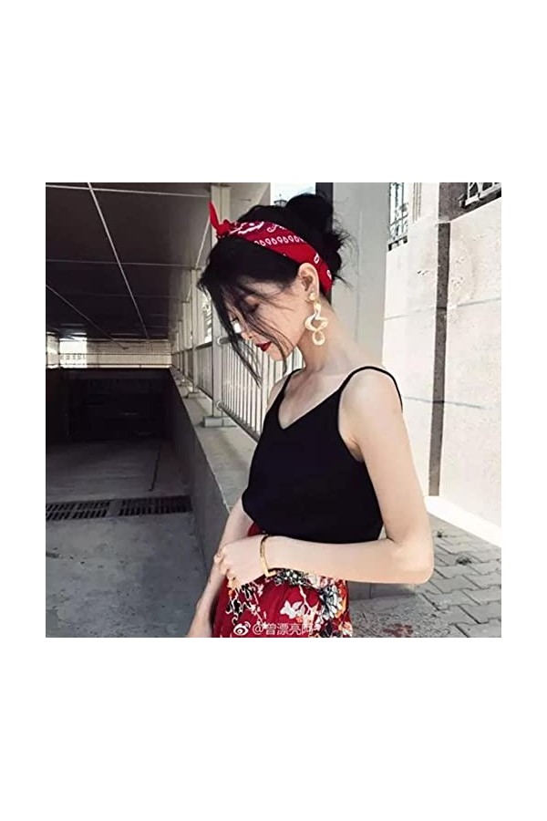 UKKO écharpe Écharpe Triangle Chaude Hivernale pour Femmes Pashmina Châle Cachouche Écharpes À Carreaux Couvertures Couvertur