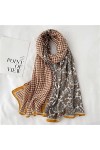 JIAQUAN-SHOP Écharpes Hiver Chaleur de Coton écharpe Foulard Femmes châles Pashmina Dame écharpes Automne Wraps Foulard Colo