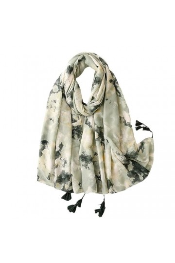 Automne Mode Gland Viscose Châle Écharpe Femmes Wrap Pashmina Étole Musulman Hijab Snood