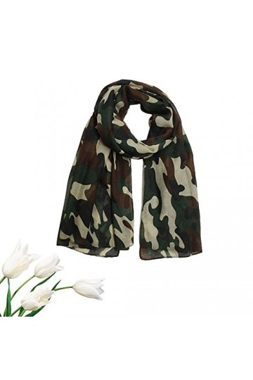 Yalych Femmes Mode Camouflage Femmes châle Pashmina étole écharpe écharpes Plaid Couverture écharpes for Femmes Accessoires p