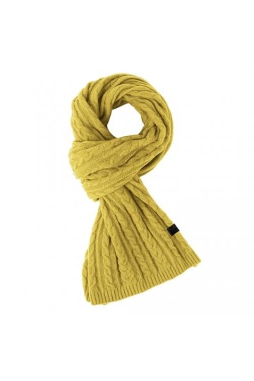 Générique Écharpe En Tricot Long Pour Les Femmes Hivernale Chaude Et Douce Echarpe Unie Femme Hiver Chaud Chic Tricoté Laine 