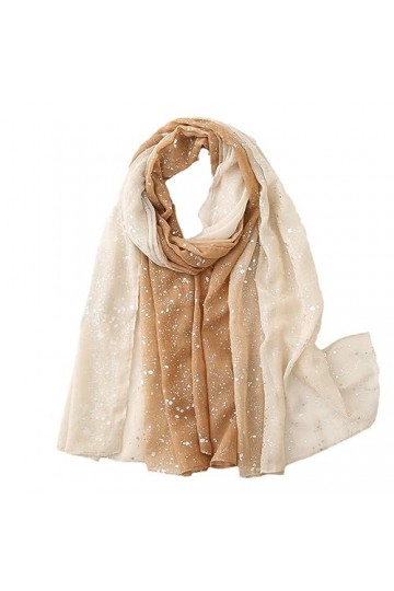 Mode Ombre Glitter Brillant Dot Viscose Châle Écharpe Lady Gradient Pashmina Étole Musulman Hijab