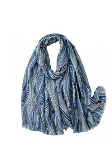 Mode Frange Viscose Châle Écharpe Dame Imprimer Doux Pashmina Étole Musulman Hijab