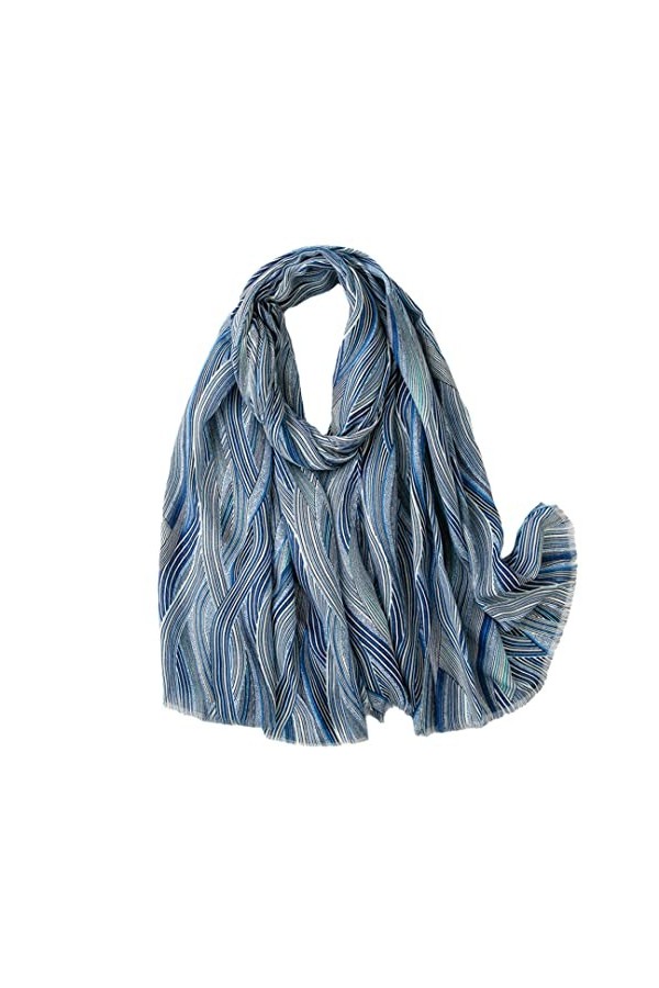 Mode Frange Viscose Châle Écharpe Dame Imprimer Doux Pashmina Étole Musulman Hijab