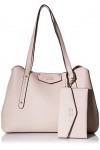 GUESS Eco Brenton, Sac Femme, Almond, Taille Unique