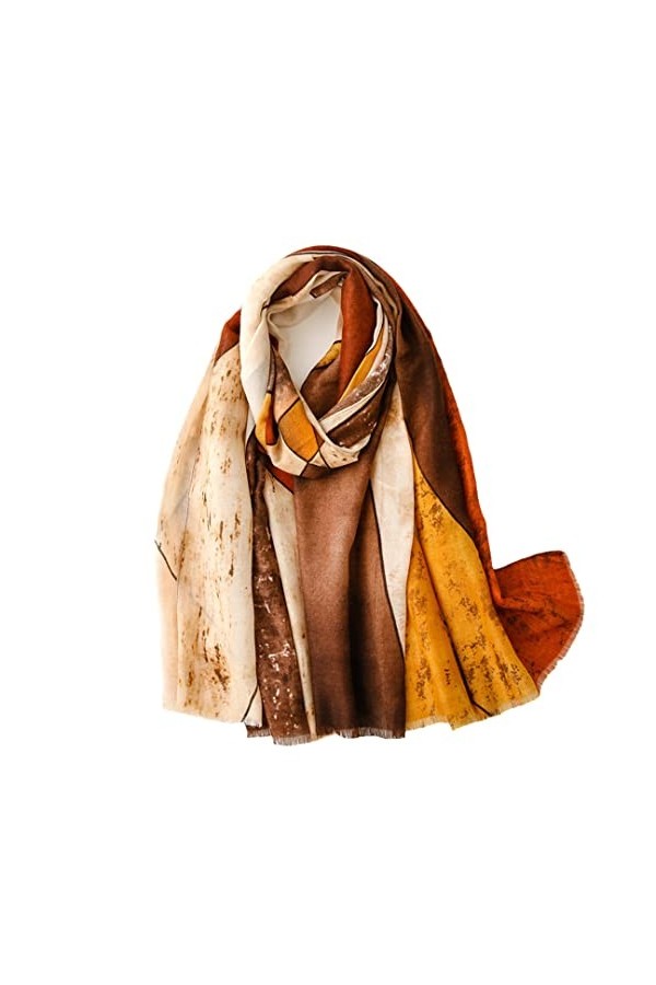 Mode Ombre Plaid Fringe Viscose Châle Écharpe Lady Wrap Pashmina Étole Musulman Hijab Snood