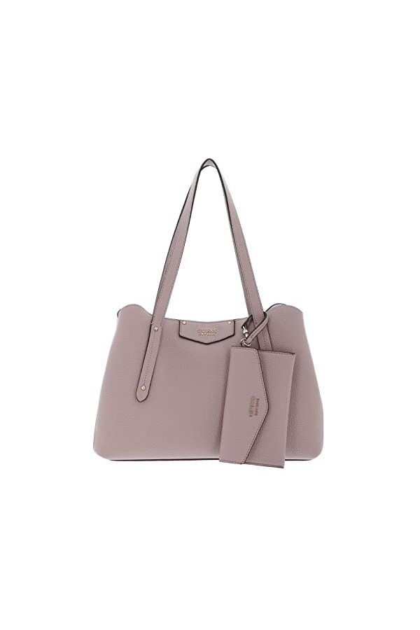 GUESS Eco Brenton, Sac Femme, Almond, Taille Unique