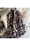 WYCSDD Nouvelles Femmes Foulards Hiver Nouvelle Impression Pashmina Cachemire Femmes épaisse Couverture Chaude châles Hijab e