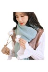 UKKO écharpe Femmes Hiver Épaissir Écharpe Chaud Foulard Doux Foulards Solides Pashmina Châles Hélicoptères Écharpe Longue en